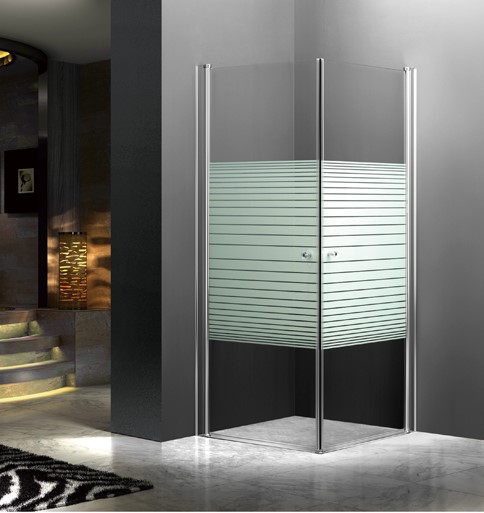 WB-07New Style Corner Frameless Pivot Swing Rectangular Walk In Shower Enclosure_副本.jpg