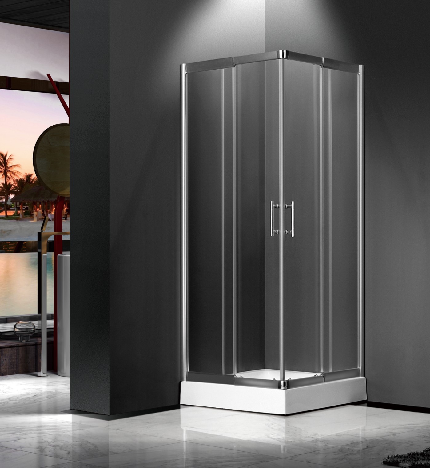 A-600 Corner Square Simple Design Hot Sale Bathroom Shower Door With Cheap Price_副本.jpg