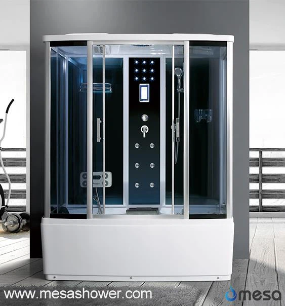 Rectangular Bath And Shower Stall WIth Massage And Steam