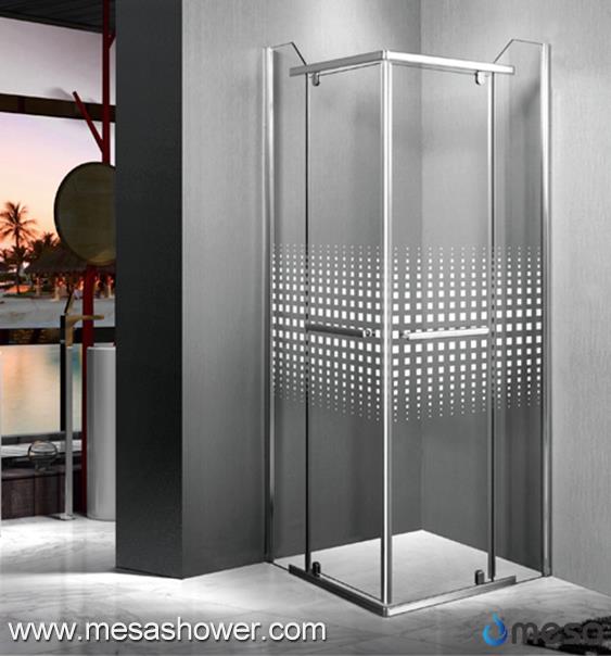 Sector Frameless Swing Pivot Cheap Price Bathroom Shower Enclosure