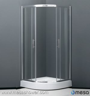 Corner Sliding Square Simple Design Bathroom Hot Sale Shower Door With Cheap Price