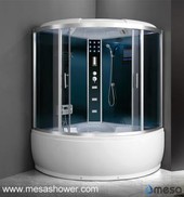 Large Shower Cabin With Deep Bathtub For Soaking