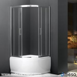 Shower Bath Combo Type Shower Enclosure of Sliding Door with Frame