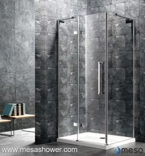 Rectangular Corner Frameless Hinge Shower Enclosure With Cheap Price