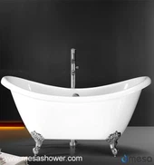 Wonderful Freestanding Double Ended Slipper Clawfoot Tub With C/UPC Certification