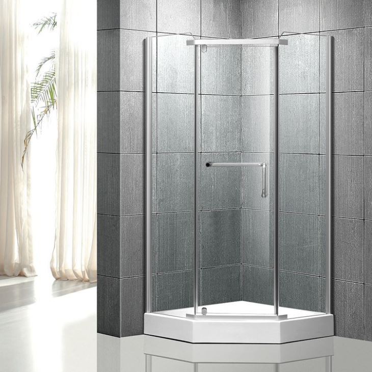 Hinged Door Shower Enclosure