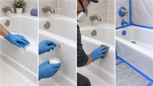 How To Reglaze A Bathtub